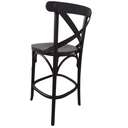 Ver imagem 4 de Banqueta X  Madeira Maciça Gourmet Bancada Bistrô Tabaco