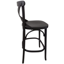 Ver imagem 3 de Banqueta X  Madeira Maciça Gourmet Bancada Bistrô Tabaco