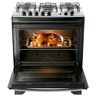 Fogão 5 Bocas Dako Supreme Mesa de Inox e Timer Bivolt - Preto - 7