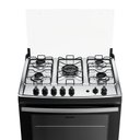 Ver imagem 2 de Fogão 5 Bocas Dako Supreme Mesa de Inox e Timer Bivolt - Preto