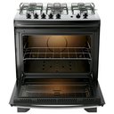 Ver imagem 5 de Fogão 5 Bocas Dako Supreme Mesa de Inox e Timer Bivolt - Preto