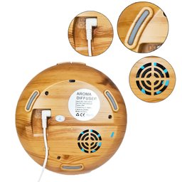 Aromatizador Umidificador - Ambientes 7 Tipos 400ml:madeira - 6