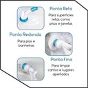 Ver imagem 4 de Escova Esfregão Elétrico Limpeza Azulejo Banheiro Casa Carro