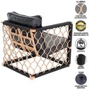 Ver imagem 3 de 1 Chaise Almofadas 2 Poltronas 1 Balanço Mesa Corda Náutica