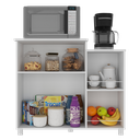 Ver imagem 4 de Balcão Multimóveis para Forno e Micro-ondas Branco Ref.2358