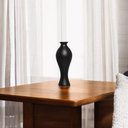 Ver imagem 2 de Vaso Califórnia M Decoração em Cerâmica Preto Fosco
