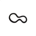 Ver imagem 1 de Escultura Decorativa Contemporânea 2 Cerâmica Preto Fosco