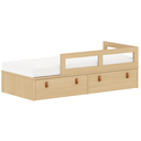 Ver imagem 2 de Cama Infantil com Grade e Gavetas Linha Join Quater