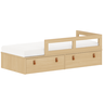 Cama Infantil com Grade e Gavetas Linha Join Quater - 2