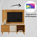 Ver imagem 5 de Rack Bancada e Painel para Tv de 60 Polegadas Cronos - Cinamomo/off White