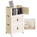 Ver imagem 1 de Armario Organizador Dobravel 3 Andares Empilhavel Roupa Livro Tapetes Sala Quarto Casa Escritorio Va