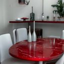 Ver imagem 6 de Vaso de Cerâmica para Decoração de Sala Dupla Tulipa Cinza Fosco