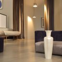 Ver imagem 2 de Vaso Decorativo de Chão Madri Decoração em Cerâmica Creme