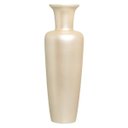 Ver imagem 1 de Vaso Decorativo de Chão Madri Decoração em Cerâmica Creme