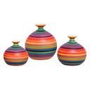 Ver imagem 1 de Trio Vaso Decorativo Maia Decoração Em Cerâmica Colors