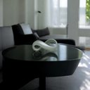 Ver imagem 5 de Escultura Moderna Infinito 2 Decoração em Cerâmica Cinza Fosco