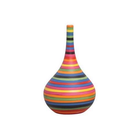 Vaso Decorativo Jasmim M Decoração Cerâmica Colors