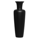 Ver imagem 3 de Dupla Vaso De Chão Paris E Madri Cerâmica Preto Fosco