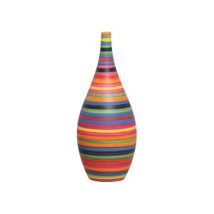 Garrafa Decorativa Jasmim G Decoração Cerâmica Colors