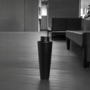 Ver imagem 3 de Vaso de Chão Paris Decoração em Cerâmica Preto Fosco