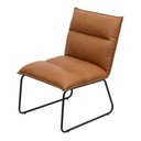 Ver imagem 5 de Cadeira para Escritório Fixa Estofada em Corino Pad