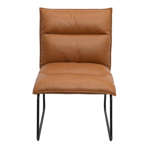 Cadeira para Escritório Fixa Estofada em Corino Pad