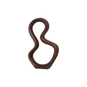 Escultura Contemporânea 1 Enfeite Decoração Em Cerâmica Café