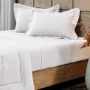 Ver imagem 1 de Jogo de Cama King Altenburg Cetim 300 Fios Allure Branco