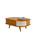 Ver imagem 1 de Mesa de Centro Indianapolis Cinamomo/Off White - Vrk Comercio On-Line