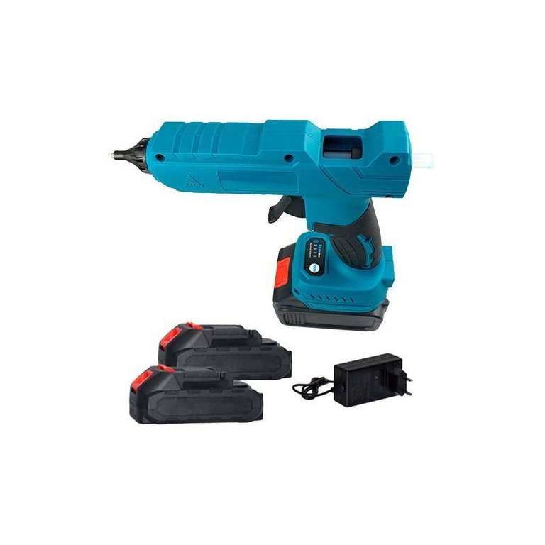 Aplicador de Cola Quente 21v Profissional com Bastões 11mm