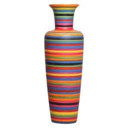 Vaso de Chão Madri Decoração Cerâmica Colors - 1