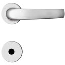 Ver imagem 1 de Fechadura Inox Line de 40 Mm Maçaneta em Zamac 271 Espelho e Roseta em Aço Inox - 03271x5ca - Papaiz