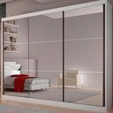 Ver imagem 3 de Guarda-Roupa Casal com Espelho 3 Portas 6 Gavetas Passion