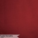 Ver imagem 7 de Kit 6 Poltronas Decorativa Sala de Estar Luana Base Gold Suede Vermelho - Montanaris Decor Md Montan