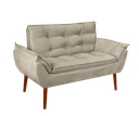 Ver imagem 1 de Kit 01 Namoradeira Opala 02 Lugares Decorativa Suede