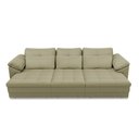 Ver imagem 6 de Sofá Retrátil Manual Sala de Estar Nolan Bipartido 257cm Conforto Premium em Couro Fendi G58 - Gran