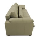 Ver imagem 7 de Sofá Retrátil Manual Sala de Estar Nolan Bipartido 257cm Conforto Premium em Couro Fendi G58 - Gran
