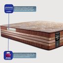 Ver imagem 5 de Cama Box King Colchão + Box 193x203x76 com Espuma Látex Robust Gel 220 Caramelo Cama Inbox