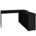 Ver imagem 6 de Mesa para Escritório Extensível Escrivaninha Home Office Nero Preto - Lyam Decor