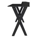 Ver imagem 4 de Mesa para Escritório Escrivaninha Home Office Itália Preto - Lyam Decor