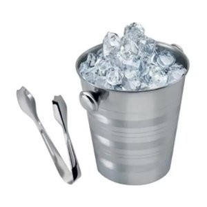 Balde de Gelo Inox 1,1l com Pegador