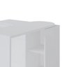 Mesa para Escritório Extensível Escrivaninha Home Office Logan Branco - Lyam Decor - 10