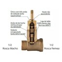 Ver imagem 2 de Registro Metal Pressão Docolbase 1/2'' 25140500 Docol
