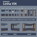Ver mais imagens de Balcão Porta-temperos 20 Cm 1 Porta Rustic/azul Vik Madesa