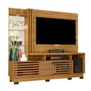 Ver imagem 2 de Estante Home Theater Frizz Plus Cumaru com Pés com Cristaleira Moss Cumaru Opala- Madetec
