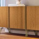 Ver imagem 3 de Balcão Buffet Saluti 4 Portas Off White/cinamomo - Hb Móveis