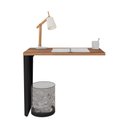 Ver imagem 4 de Mesa de Escritório Auxiliar 90cm Multimóveis CR25306