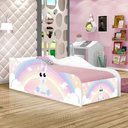Ver imagem 1 de Mini Cama Fun Unicórnio Bebê Infantil Com Colchão