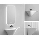 Ver imagem 3 de Cuba de Banheiro Lavatório Evier Whale Wave Italian Design