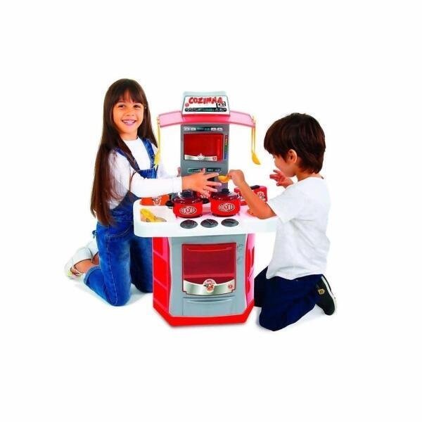 Kit Cozinha Infantil Jogo De Chá - Meu Chazinho Big Star